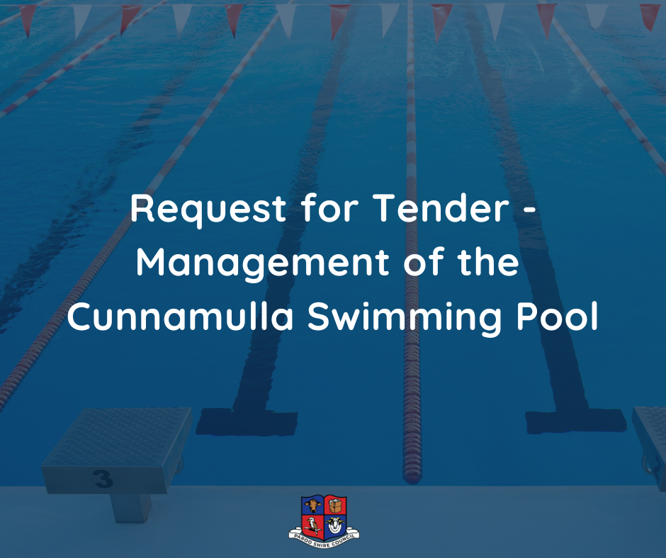 Request for Tender - Cunnamulla Pool