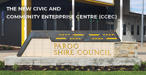 Joins us for a walk through of Paroo’s new Civic and Community Enterprise Centre.